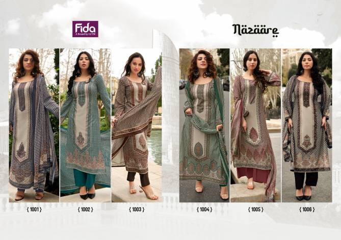 Nazaare By Fida Voile Cotton Dress Material Wholesale Clothing Suppliers In India